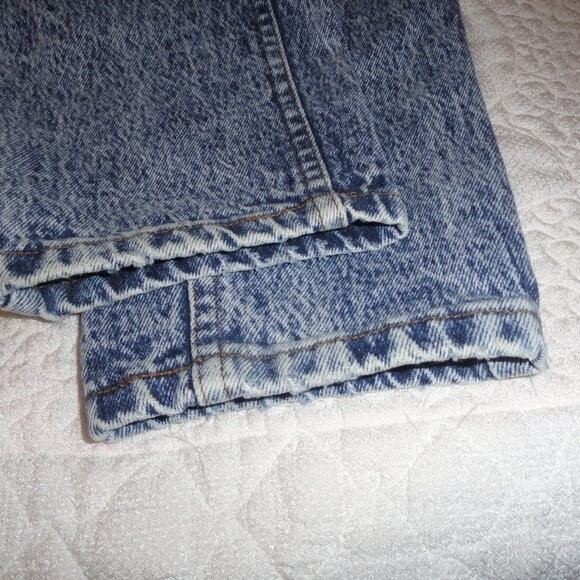 Vintage High Waist Mom Jeans Lee High Waist 24"x26"  6 Petite 4 Petite - Picture 6 of 9